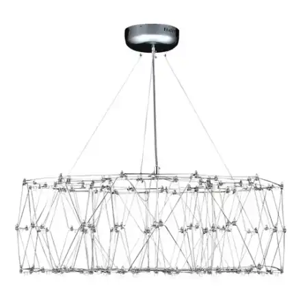 SL6602.103.72 Светильник подвесной ST-Luce Хром/Прозрачный LED 1*72W 4000K