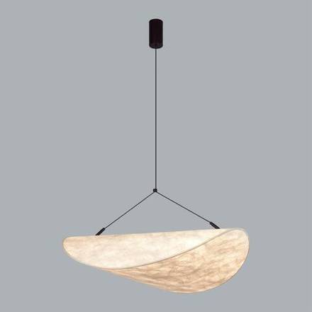 7067/36L L-VISION ODL25 191 Подвесной светильник металл/нетканный шелк/черн IP20 LED 30W 3000/3500/4000K 220V SILK