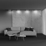 Трековый светильник Basis Unity 3000K 12Вт 110°, TR000-1-12W3K-B. TM Maytoni