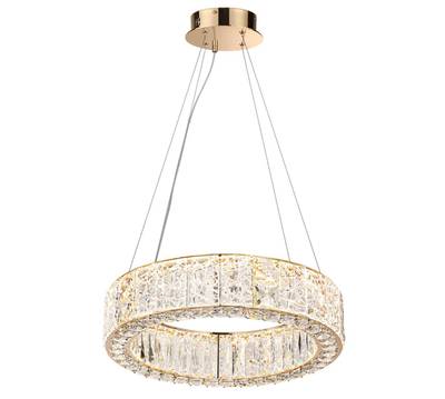 5071/60L HALL ODL24 613 золото/прозрачный/металл/хрусталь/стекло Люстра LED 60W 3700K VERSION