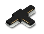 Коннектор Т-образный для однофазного шинопровода Standard 220V GL7168 BK черный 105*70*20