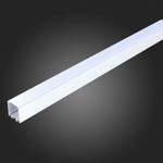 ST017.129.09 Накладной алюминиевый профиль с рассеивателем(к-т: 2 загл) ST-Luce Алюминий анодированный