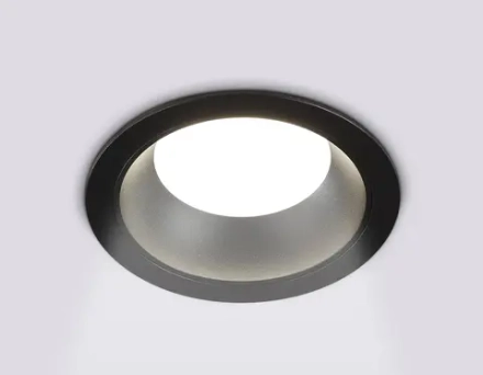 Светильник встраиваемый TN52333 SBK черный песок GX53 max 12W D115*25