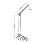 Офисная настольная лампа Arte Lamp WILLIAM A5122LT-1WH, 1хLED
