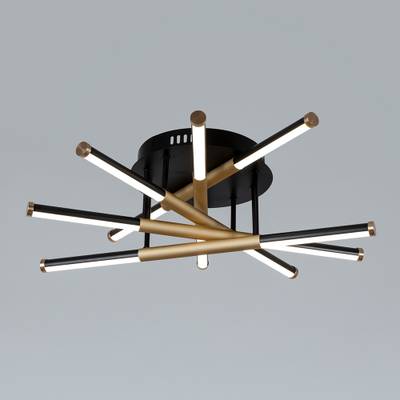 Потолочная люстра Arte Lamp FERNANDO A2199PL-5BK, 1хLED