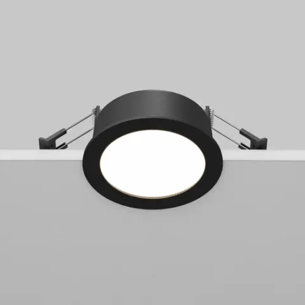 Встраиваемый светильник Орб / Orb 1*GX53 12 Вт IP44, DL130-GX53-B. TM Maytoni
