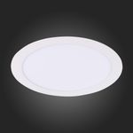 ST209.538.18 Св-к встр. Белый LED 1*18W 3000K 1 296Lm Ra80 110° IP20 D225xH8 90-265V