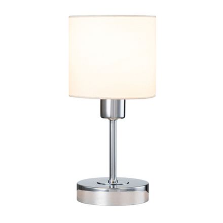 Настольный светильник Escada 1109/1 E14*40W Chrome/Beige