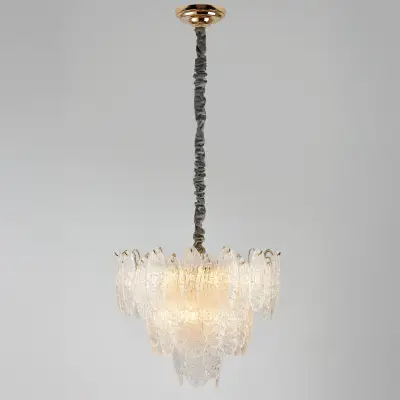 799092 Люстра RETRO 9х8W (led) E14 ЗОЛОТО/ПРОЗРАЧНЫЙ Lightstar