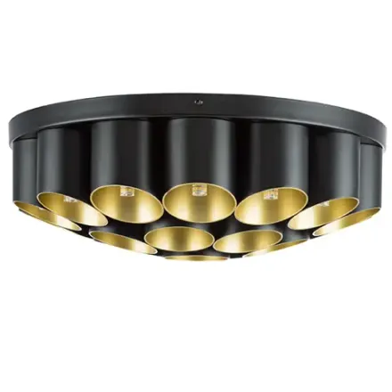 720227 Люстра SIENA 22х40W G9 ЧЕРНЫЙ/ЗОЛОТО Lightstar