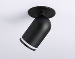 Накладной спот с выключателем TA127 BK черный GU10 max 12W D70*164*D55