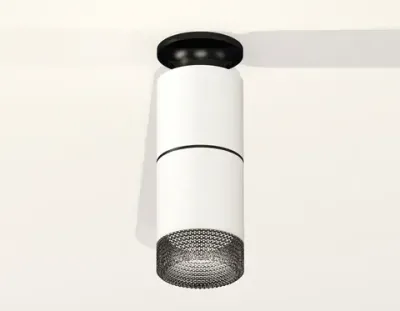 Комплект накладного светильника XS6301222 SWH/PBK/BK белый песок/черный полированный/тонированный MR16 GU5.3 (N6902, C6301, A2061, N6151)