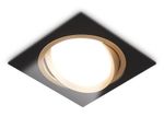 Светильник встраиваемый поворотный точечный TN51918 BK/GD черный/золото GX53 max 12W 115*115*23