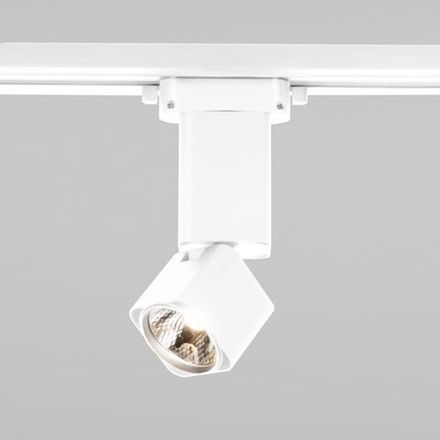 Basic System Трековый светильник 10W 4200K Cubus белый 85516/01