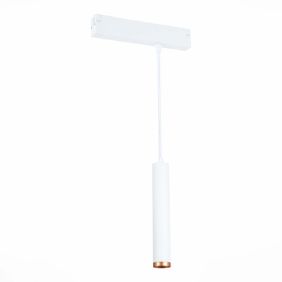 ST659.593.10 Светильник трековый подвесной Белый LED 1*10W 2700K-6000K 720Lm Ra>90 36 IP20 D40xH300 220V