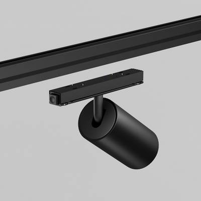Уличный трековый светильник Фокус / Focus Led Exility IP 4000К 20Вт 36° черный, O-TR02-1-S-20WB4K. TM Maytoni