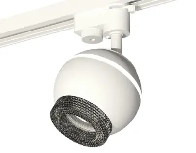 Комплект трекового светильника XT1101061 SWH/BK белый песок/тонированный MR16 GU5.3 LED 3W 4200K (A2520, C1101, N7192)