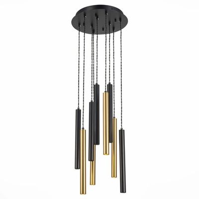 ST153.443.27 Люстра подвесная Черный LED 1*27W 4000K 2 295Lm Ra  IP20 D350xH1 500 180-240V