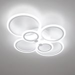 Citilux Сента CL237B160E RGB Люстра с пультом Белая