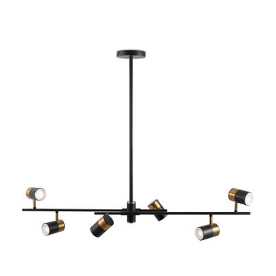 Подвесной светильник Enzo FR5201PL-06B, GU10х6. TM Maytoni