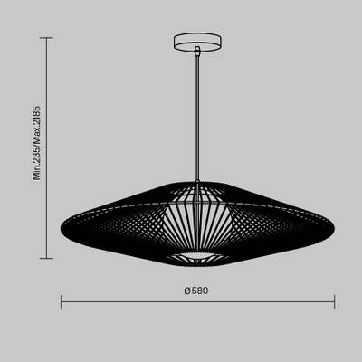 Подвесной светильник Cottage FR5405PL-01W1, E14х1. TM Maytoni