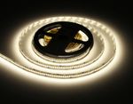Светодиодная лента GS1402 2835 240Led/ 17W m/ 12V IP20 4500K/ 5000*10*1.2mm/ кратность резки 25mm (2 конт.)