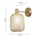 Бра Tokri 4603-1W, 1*E14*60W. ТМ F-Promo