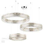 4927/52L L-VISION ODL24 583 хром/металл/хрусталь Люстра LED 52W 4000K 2971Лм PANTA