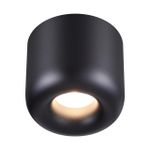 359440 OVER NT24 000 черный Светильник накладной влагозащищённый IP44 LED 10W 220-240V 3000K 650Лм LISSE