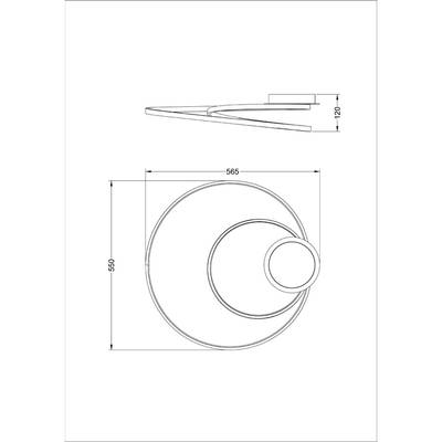 Потолочная люстра Arte Lamp MILLO A3893PL-30BK, 1хLED