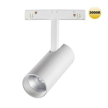 359202 SHINO NT23 078 белый Трековый светильник для низков. шинопровода IP20 LED 3000К 12W 48V 960Лм FLUM