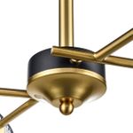 8247/4C COUNTY LN25 черный/бронза, металл Люстра потолочная Е27 4*60W 220V TUNARA