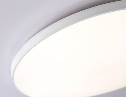 Светильник светодиодный потолочный FZ1223 WH белый IP44 43W 4200K D455*60 (Без ПДУ)