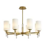 Подвесной светильник Chic FR2031PL-08BS, E27х8. TM Maytoni