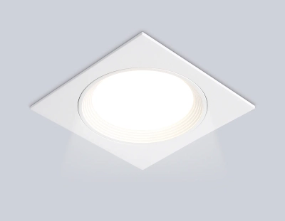 Светильник встраиваемый TN51803 WH белый GX53 max 15W 110*110*23