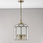 Citilux Витра-2 CL442260 Люстра подвесная витражная Бронза