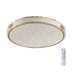7722/65L PIKO LED SN 564 Светильник металл/пластик/стекло/белый/золотой LED 65Вт 3000-6000K D470 IP20 пульт ДУ FELICE