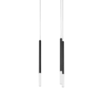 L3T747147 Люстра TUBO LED 15W 840LM 360G ЧЕРНЫЙ 4000K (574717+747147 (3шт)
