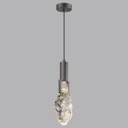 6695/5L MIDCENT ODL24 239 Подвесной светильник брашир. черный/металл/стекло IP20 LED 5W 200Лм 3000K LIA