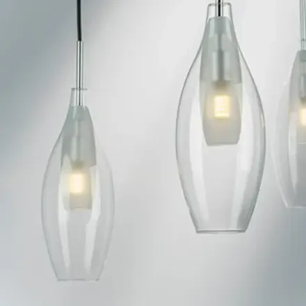 803021 Подвес PENTOLA 1х25W G9 ХРОМ/ПРОЗРАЧНЫЙ Lightstar