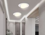 Светильник встраиваемый G10122 WH белый GX53 max 12W D120*48