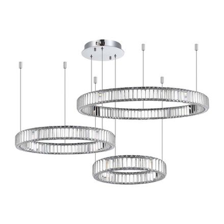 SL1622.113.03 Люстра подвесная ST-Luce Хром/Прозрачный LED 1*122W 4000K