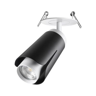 370832 SPOT NT22 509 черный Светильник встраиваемый IP20 GU10 9W 220V TULIP