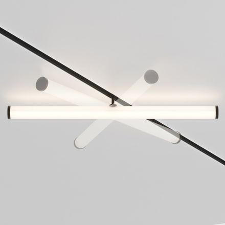 Трековый светильник LARC Exility 4000K 25Вт 360°, TR086-2-25W4K-B. TM Maytoni