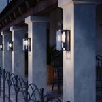 SL9019.701.01 Светильник уличный настенный ST-Luce темно-серый E27 1*15W