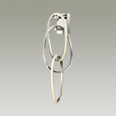 4891/33WL L-VISION ODL_EX22 95 хром/акрил Настенный светильник LED 33W 4000K SPACE