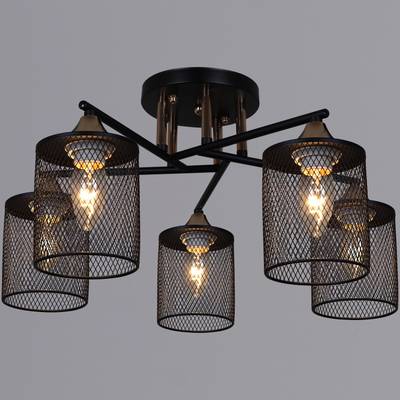 91360-0.3-05 BK+FG светильник потолочный