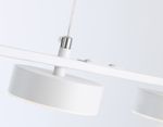 Светильник светодиодный подвесной FL51733/5 WH белый 3000K/4200K/6400K 25W 800*100*1000 (Без ПДУ)