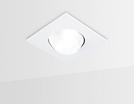 Встраиваемый потолочный светодиодный светильник S490 W 4200K белый 5W