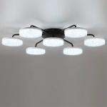 8236/7CL LEDIO LN25 000 черный, металл/акрил Люстра потолочная с ПДУ LED 90W 3000-6000К 220V DIDANA